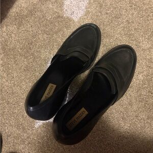 Steve Madden Classic Black Slip-On Heels